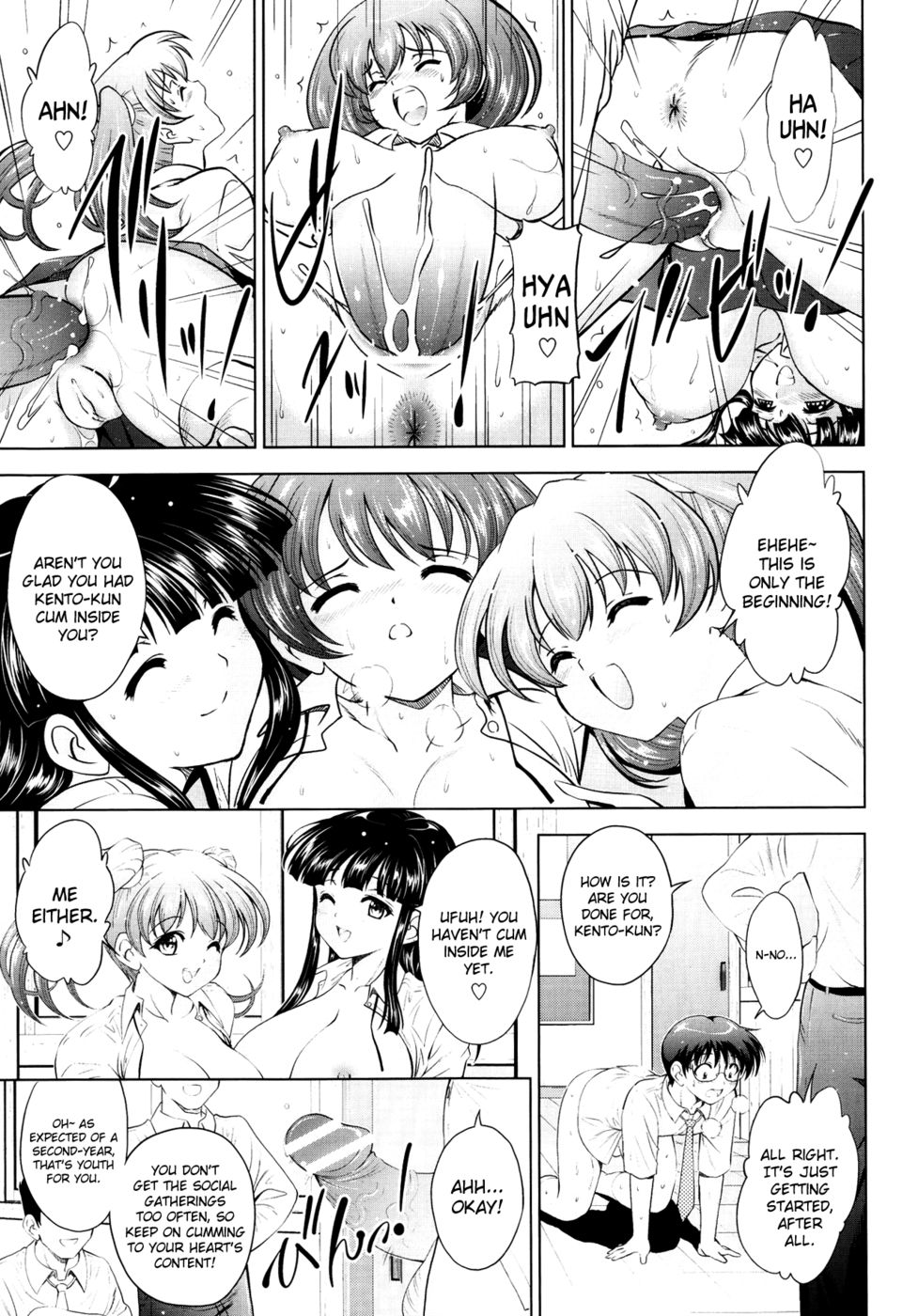 Hentai Manga Comic-Welcome! To the Student Council Headquarters-Read-13